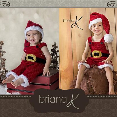 Gnome and Santa Newborn to Child 5