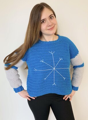 Snowflake Holiday Sweater