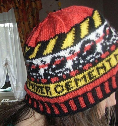 Cement mixer truck beanie