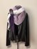 Flat Triangular Scarf "Galatea"