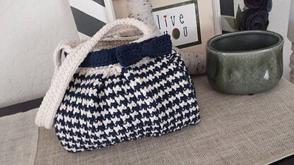 Houndstooth Handbag