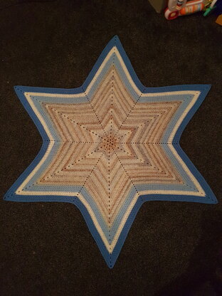 6 Point Star Blanket #2