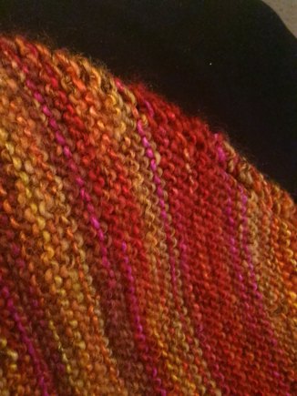 Garter Stitch Shawl #2