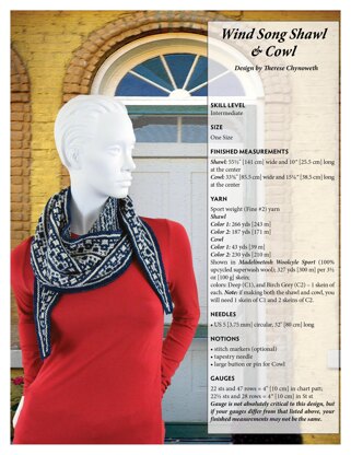 Wind Song Shawl & Cowl