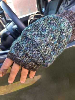 Fine Feather Mittens