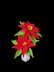 Crochet Poinsettia flowers