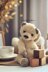 Cozy Teddy Bear Knitting Pattern PDF – Plush Toy 27 cm – Classic Teddy