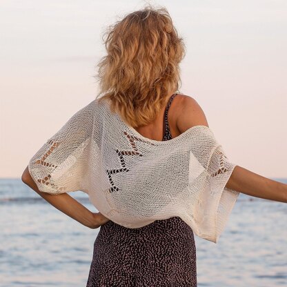 Lace Zigzag Shrug Bolero