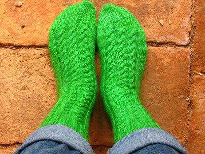 Garden Gate Socks