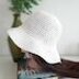 Raffia summer hat Sc Stitch only