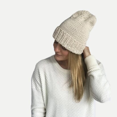 The Stile Beanie - knitting pattern