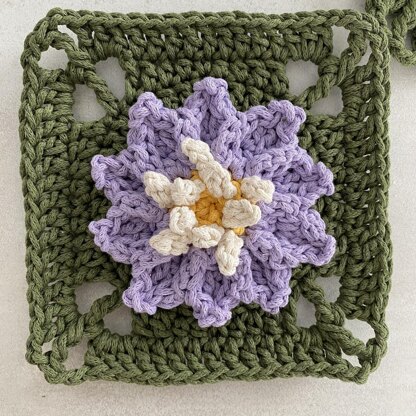 Violet Granny Square