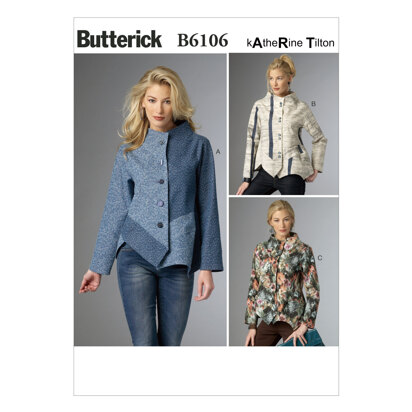 Butterick Damenjacke B6106 - Schnittmuster