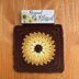 Boho Sunflower Trivet