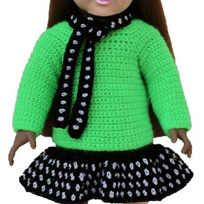 Positively Polka Dots for 18 Inch Dolls