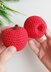 Crochet apple pattern