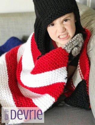 Pirate Hooded Blanket