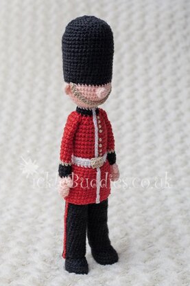 Royal Guard Doll CROCHET Pattern - Intermediate to Advanced UK Terminology
