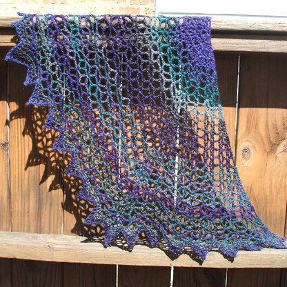 Starry Evening Shawl