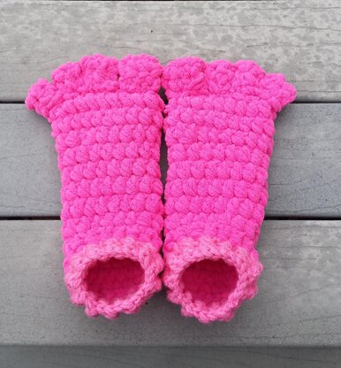 Troll Toes and Big Feet Crochet pattern by Snappy Tots