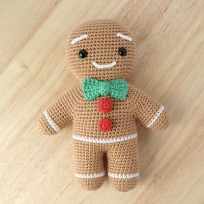 Gingerbread Man Amigurumi