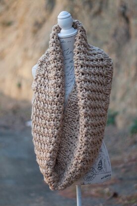 Antheia super chunky infinity scarf new arrivals