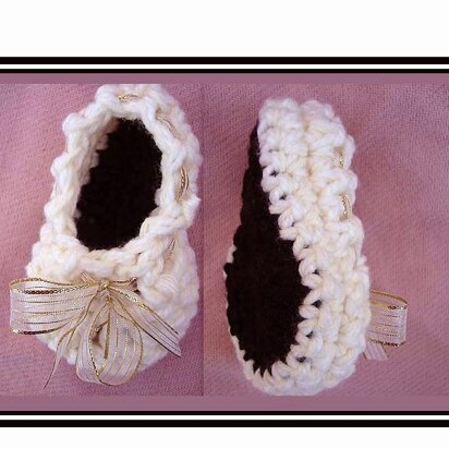 455 BABY BALLERINA BOOTIES