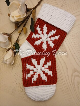Snowflakes of Christmas Stocking