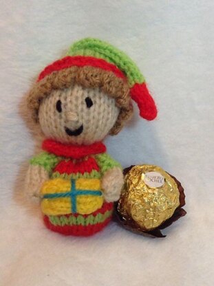 Christmas Elf Ferrero Choc Cover