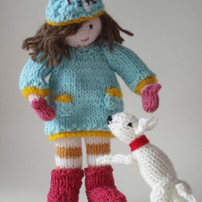 Bunnie & Wilf Doll & Dog