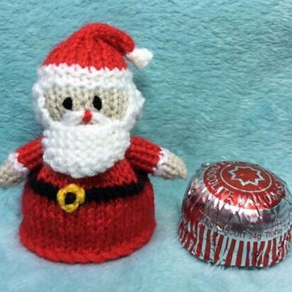 Santa Tea Cake Cover