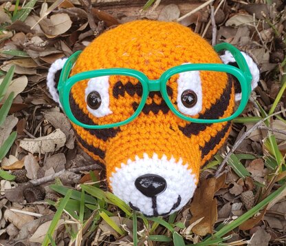 Tiger Eyeglass holder