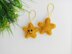 Crochet star pattern, NO SEW Christmas star ornament, easy crochet pattern