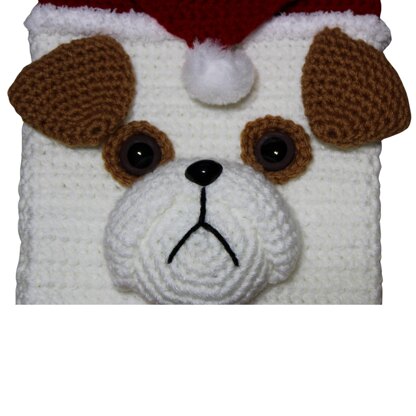 Bulldog Christmas Stocking