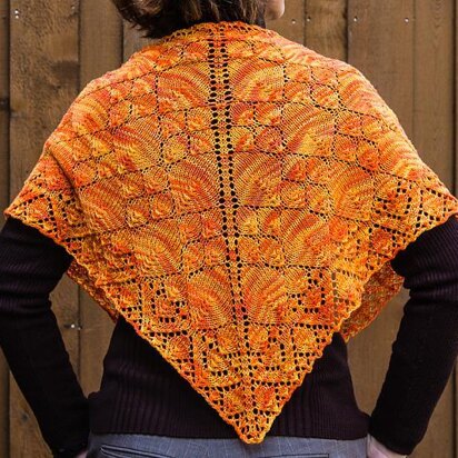 Flame Keeper Shawl