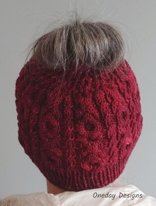 Chimenea Pony Tail/Messy Bun Hat