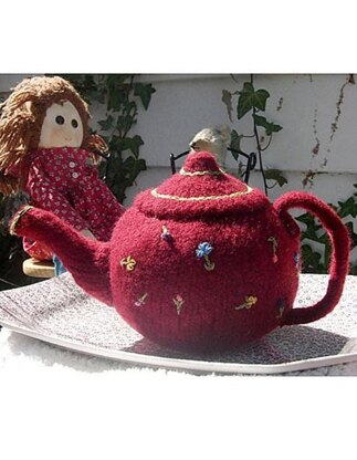 Knitted/Felted Teapot