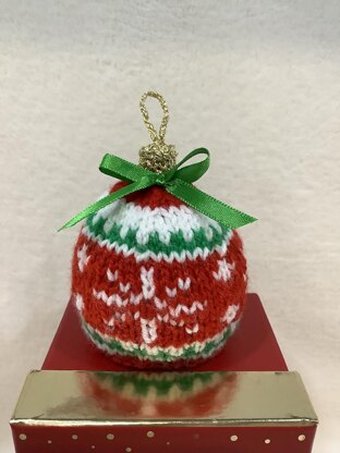 Christmas Bauble Chocolate Orange Covers