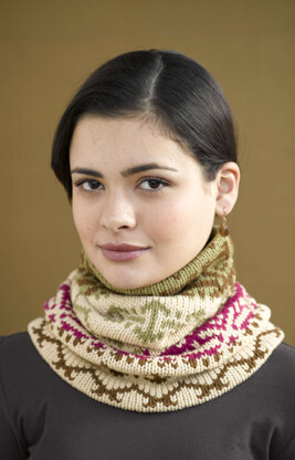 Cloudsong Cowl in Lion Brand Cotton-Ease - 90660AD
