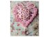 Valentine’s Victorian Heart Paperweight: Pink Collection