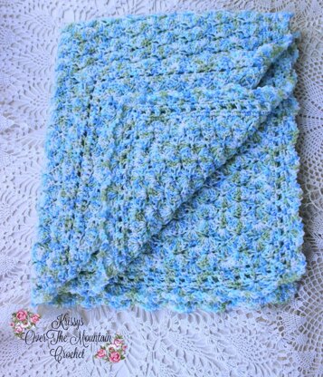 One Ball Shells Baby Blanket