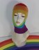 Rainbow 4Ply Balaclava Circular