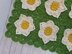 White Waterlily Baby Blanket Afghan