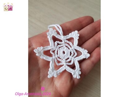 Crochet snowflake 94