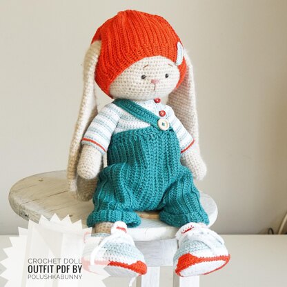 Crochet Pattern Doll Outfit Junior