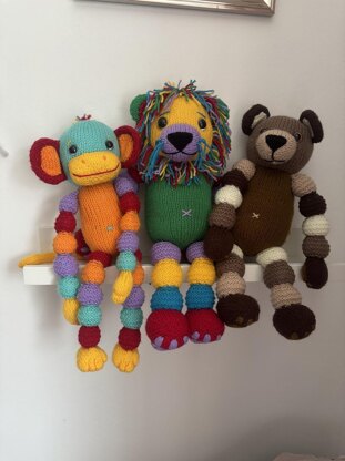 Rainbow Lion Toy