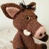 Boris the Boar - UK Terminology - Amigurumi