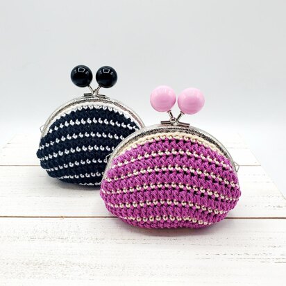 Stripy Coin Purse