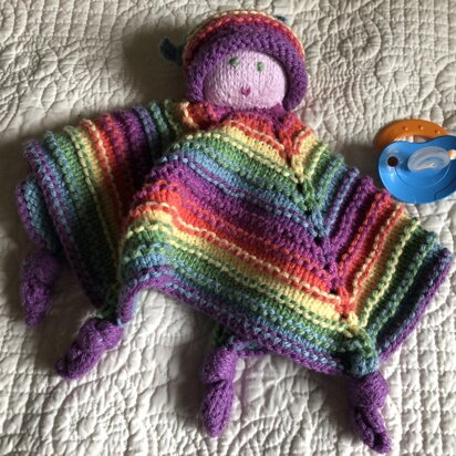 Rainbow Doll Lovey  kp4520