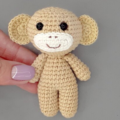 Amigurumi monkey